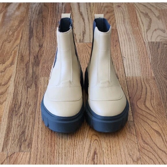 Sorel Caribou X Chelsea Waterproof Platform Leather WP Boots Womens Sz 10 (B,M) - Picture 10 of 16